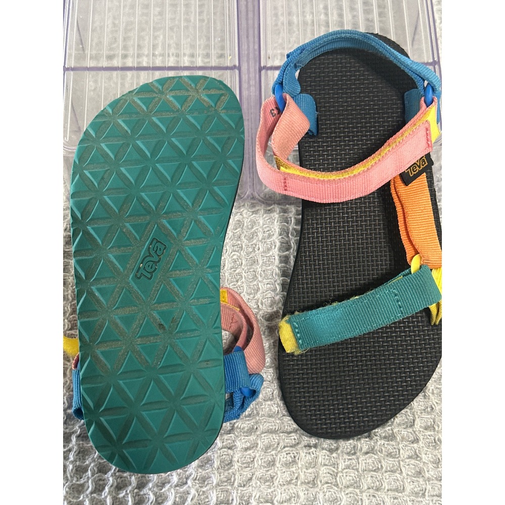Teva Sandals Colorful Straps Sporty Casual Kids‎ Shoes - Picture 4 of 4